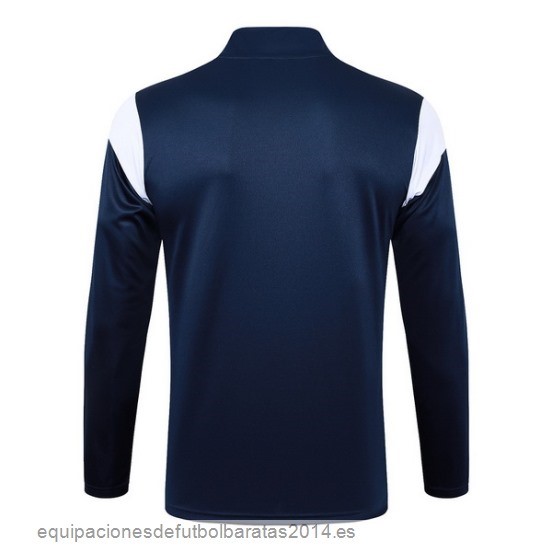 Nuevo Sudadera Entrenamiento Marsella 23/24 Azul Blanco Baratas